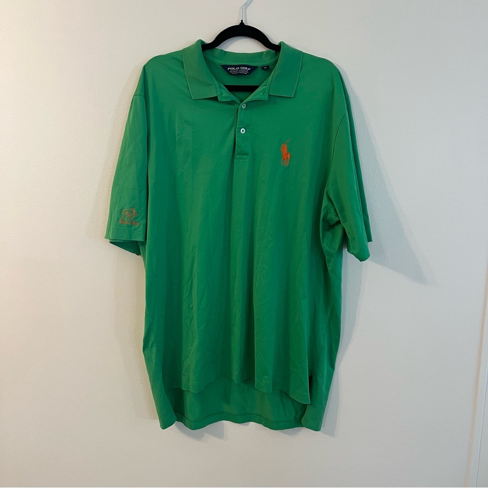 Polo Golf Ralph Lauren Men's Vibrant Green Polo Shirt Size XL